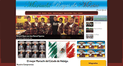 Desktop Screenshot of mariachiajacuba.com