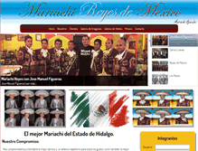 Tablet Screenshot of mariachiajacuba.com